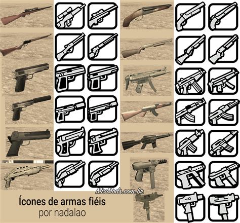 gta sa weapon slots